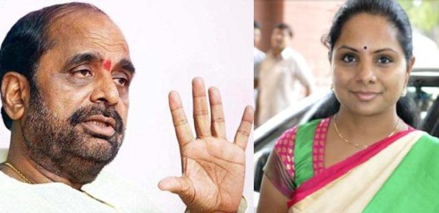 union minster hansraj gangaram fired on MP Kavitha niharonline